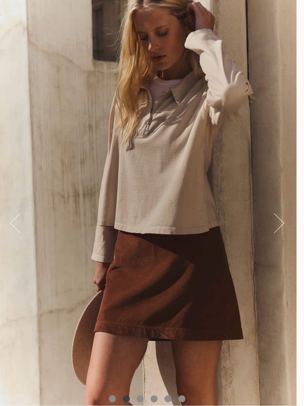 Velvet Liza Corduroy Skirt